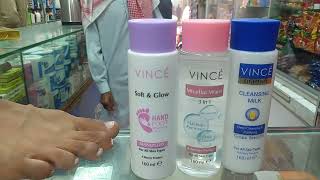 VINCE hand and foot whitening lotion reviewvince cleaning milk reviewvince micellar water price [upl. by Remsen]