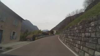 Fahrt von Riva del Garda zum Ledrosee 4x am 25032016 [upl. by Suki]