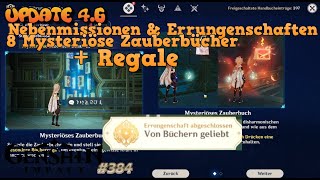 Genshin Impact 384 Update 46  Alle 8 Mysteriösen Zauberbücher und 8 Mysteriöse Bücherregale [upl. by Akcired]