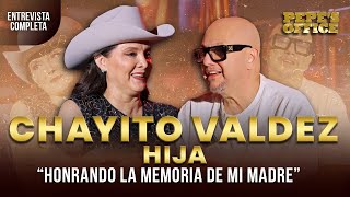 Chayito Valdez hija quotHonrando la memoria de mi madrequot [upl. by Ahsiadal792]