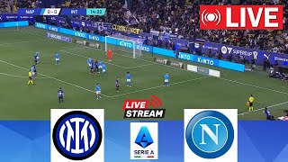 🔴LIVE Inter vs Napoli  Lega Serie A 202425  Live match today [upl. by Haziza]