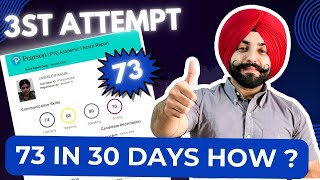 PTE exam review 73 Scores in 30 days how to get 75 bands in 30 days  Gurwinder Sir [upl. by Rep382]