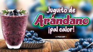 Cómo hacer jugo de arándanos🍇 FÁCIL Y RÁPIDO [upl. by Maureen]