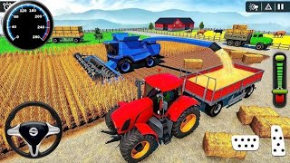 US Tractor Farming Games 3D  best Tractor Lorry game  Android gameplay [upl. by Marcile]