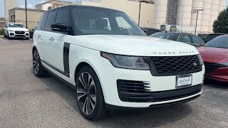 2021 Land Rover RangeRover Naperville Aurora Bolingbrook Geneva Wheaton IL JP5018 [upl. by Notwen34]