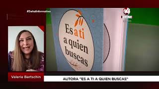 La autora Valerie Bertschin presenta su libro quotEs a ti a quien buscasquot [upl. by Dinse]