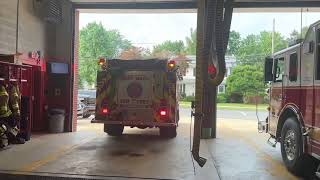 Attack 47 responds to 2Alarm Fire [upl. by Neirrad]