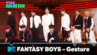 FANTASY BOYS 판타지보이즈  Gesture Live Performance  The Show  MTV Asia [upl. by Uamak]