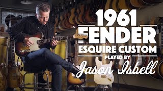 1961 Fender Esquire Custom played by Jason Isbell [upl. by Enymzaj]