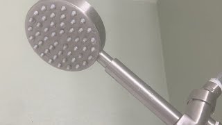 HammerHead Showers® ALL METAL Handheld Shower Head with Hose and Brass Holder review [upl. by Maggee]