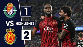 Real Valladolid vs RCD Mallorca 12 Match Highlights La Liga 2425 amp All Goals [upl. by Toni]