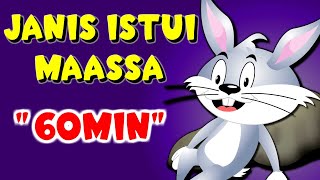 1 tunti ♫ Lastenlauluja suomeksi ♫ Jänis istui maassa  monta muuta lastenlaulua [upl. by Dillie766]