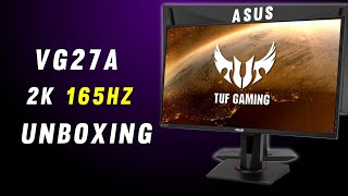 27 inch 165Hz Gaming Monitor GSync Shadow Boost  Asus TUF VG27A [upl. by Sahpec]