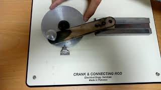 Slider Crank Mechanism  PartII  Mechanics of Machines [upl. by Talanta]