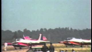 Biggin Hill 1992 Fairey Firefly and Red Arrows [upl. by Doniv]