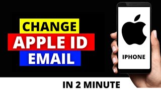 How to Change Apple id Email Address on iPhone in 2022 [upl. by Anzovin340]