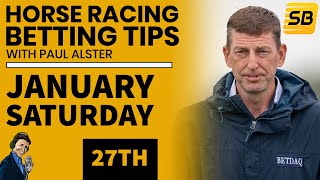 Paul Alsters free Sportsbet TV racing tips for Saturday 27th January [upl. by Mcclain]