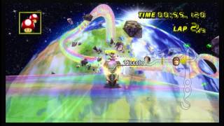 Mario Kart Wii Time Trial Rainbow Road 235quot023 1080p 60 fps [upl. by Onia]