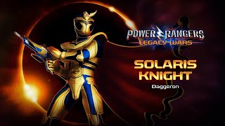 Solaris Knight Gameplay  Power Rangers Legacy wars [upl. by Town]