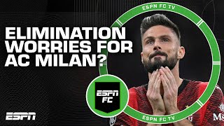 AC Milan fall to Borussia Dortmund 👀 Worried about UCL elimination 😬  ESPN FC [upl. by Tina]