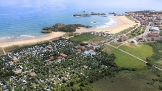 Camping Playa Joyel  Noja Cantabria Spain [upl. by Nole]