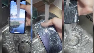 TEST IPHONE X vraiment resistant à leau [upl. by Iroc]