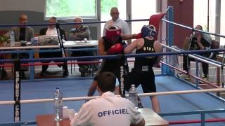 Boxe Educative 12 Finale Championnat de France Cadets La Pommeraye Live TV Sports 2015 [upl. by Anaes152]