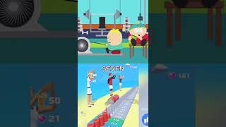 Eric Cartman fat shames Butters at the gym shorts southpark [upl. by Euqinimod]