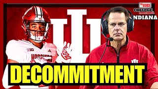 4 Star DB Byron Baldwin DECOMMITS from INDIANA [upl. by Annael]