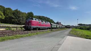 40 Jahre EisenbahnFreunde Warstein am 10924 [upl. by Ettenal]