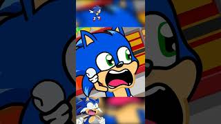 Fire Sonic Baby and Ice Amy Rose Baby  Sonic The Hedgehog 3 animation short sonic sonicanimation [upl. by Htenek]