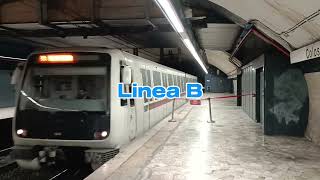 Metropolitana di Roma 1  2 novembre 2024 CAF sulle linee A e B 🚇🇮🇹 [upl. by Pergrim]