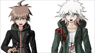 Naegi and Komaedas matching voice clips JP [upl. by Glasgo835]