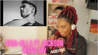 Afgan  MIA feat Jackson Wang Official MV REACTION SORRY ABOUT THE BLUR [upl. by Jehius]