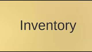 A51 inventory المقدمه والجرد الفعلي للمخزون [upl. by Harday]