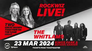 Rockwiz Live amp The Whitlams in Perth 2024 [upl. by Merfe]