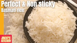 How to Cook Basmati Rice Perfectly  Tips for non sticky basmati rice for biryani and fried rice [upl. by Akimehs]