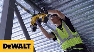 Pros React DEWALT® 20V MAX XR® Cordless Concrete Nailer DCN890P2 [upl. by Nylirad]