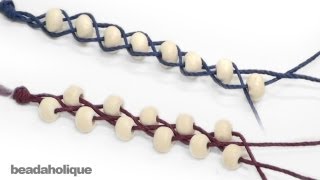 Two Ways to Add Beads to a Traditional 3Strand Braid [upl. by Popelka]