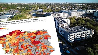 Ceny mieszkań a pensje zaskakujące różnice w powiatach mrągowskim i lubańskim [upl. by Dnyletak]