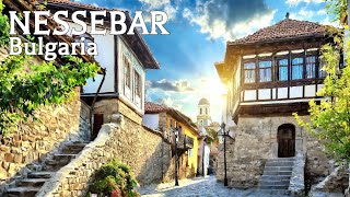 Nessebar Bulgaria 🇧🇬  4K Walking tour [upl. by Esenej]