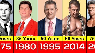 WWE Vince McMahon  Transformation From 1961 to 2023 [upl. by Adnawaj621]