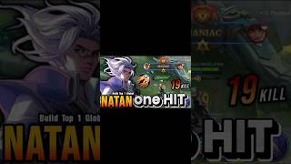 Natan one shot build  Natan one hit build  Natan best build  Natan crit damage only  mlbb rr [upl. by Haneehs]