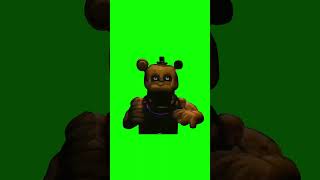 Golden Freddy Shaking FNAF meme  Squimpus McGrimpus  Green Screen [upl. by Trish920]