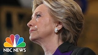 Hillary Clintons Full Concession Speech  NBC News [upl. by Ahtamas]