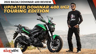 2022 Bajaj Dominar 400 Review  Touring Edition Tested  BikeWale [upl. by Johansen959]