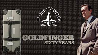 GlobeTrotter GOLDFINGER 60th Anniversary Carryon Case James Bond Day  Preview and interview [upl. by Ahseinaj]