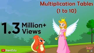 Sing Multiplication Song to Learn Multiplication Tables 1 to 10  iKen  iKen Edu  iKen App [upl. by Hugues405]