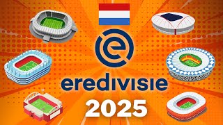 ⚽ Eredivise Stadiums 202324 🧡🇳🇱  Netherlands [upl. by Raybin896]