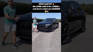 Five Things We Learned Living with the 2025 Audi Q7 Prestige [upl. by Ennaecarg857]